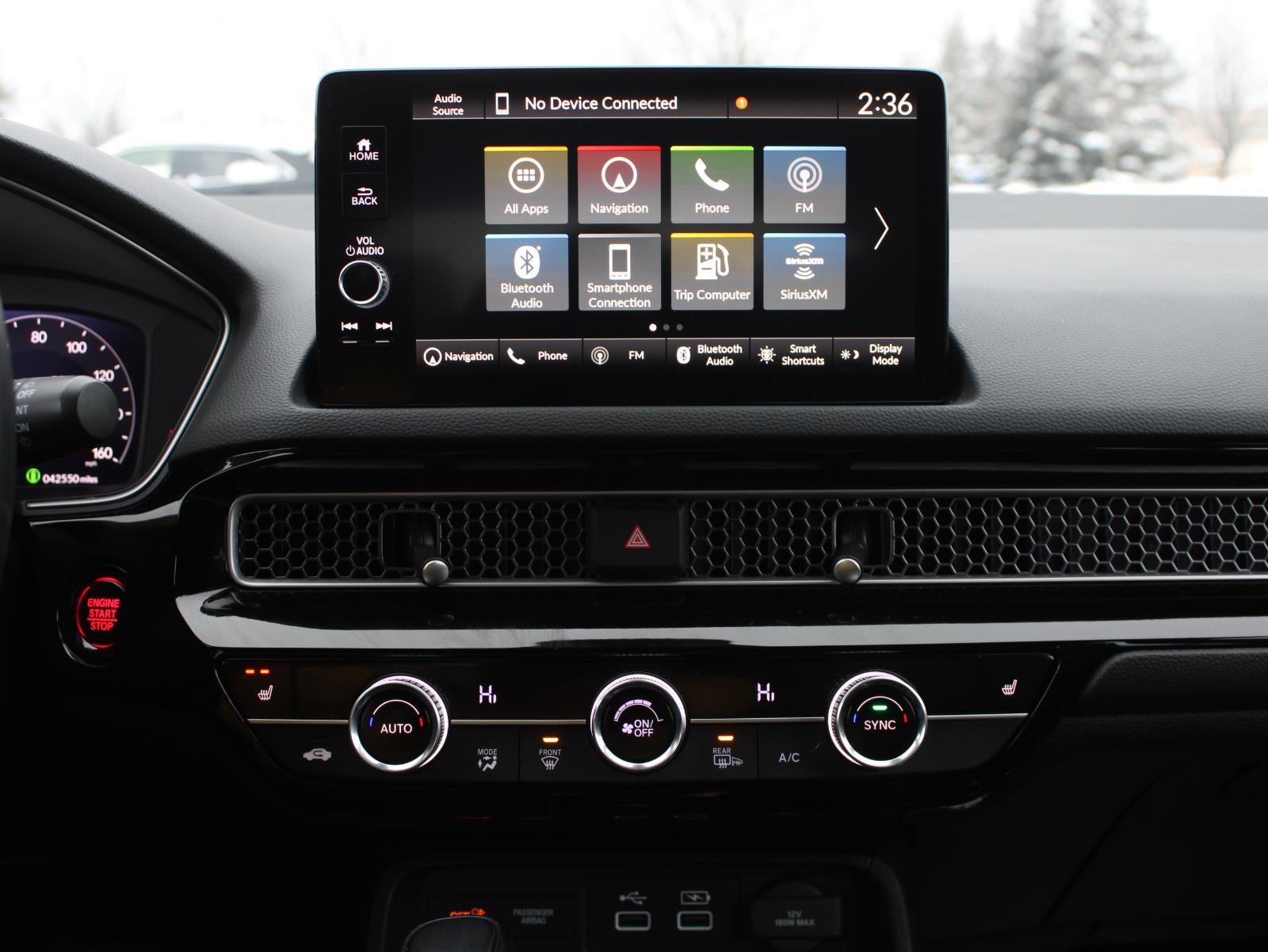 2022 Honda Civic Hatchback Sport Touring Front Wheel Drive CVT