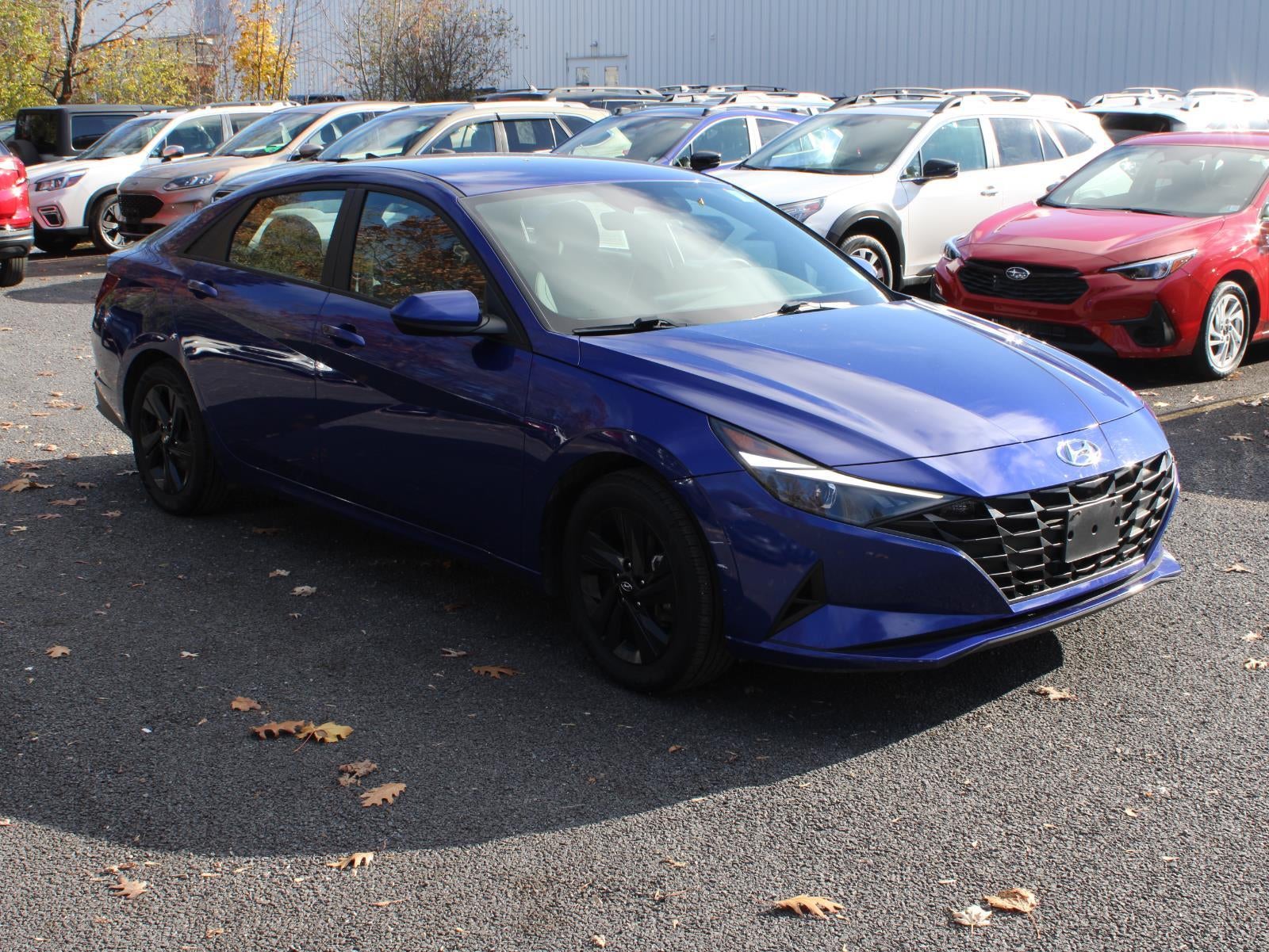 2022 Hyundai Elantra Hybrid Blue