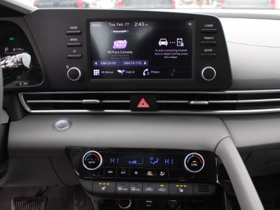 2022 Hyundai Elantra Hybrid Blue