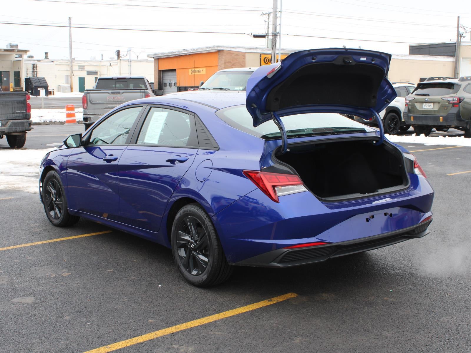 2022 Hyundai Elantra Hybrid Blue