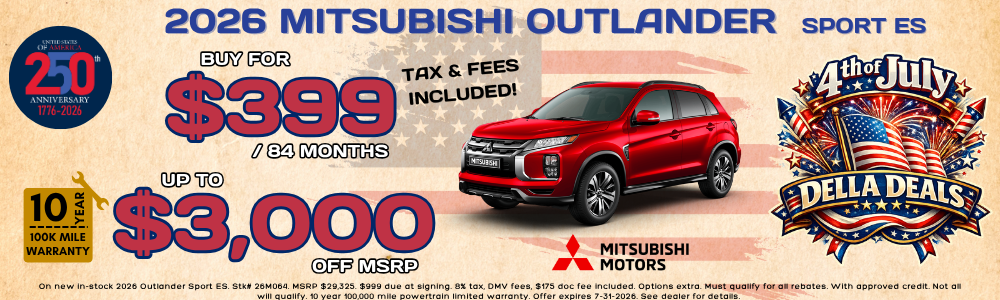 New Mitsubishi Outlander Sport for sale