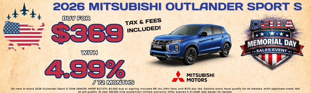 New Mitsubishi Outlander Sport for sale