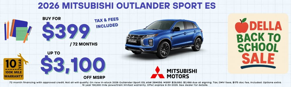 New Mitsubishi Outlander Sport for sale