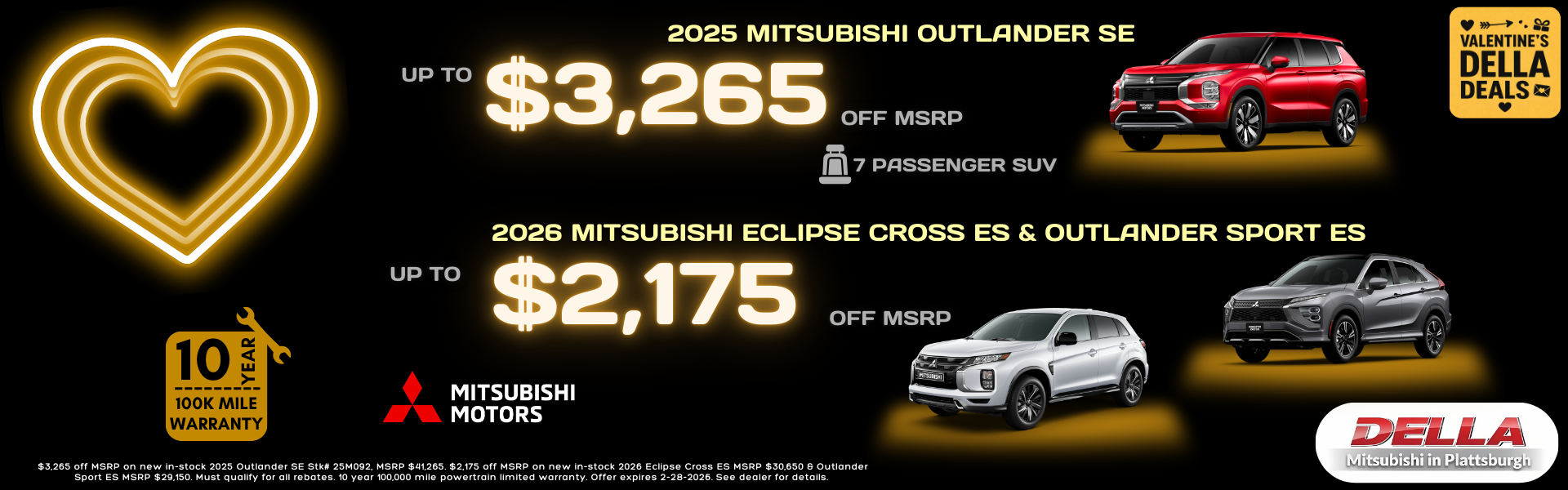 Mitsubishi Sale Near Burlington VT