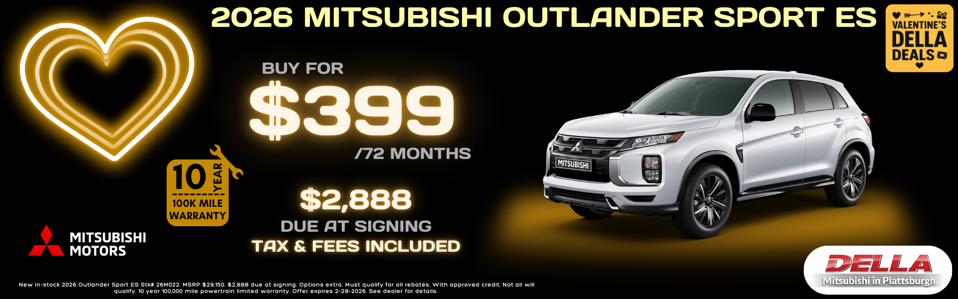 2026 Mitsubishi Outlander Sport for sale