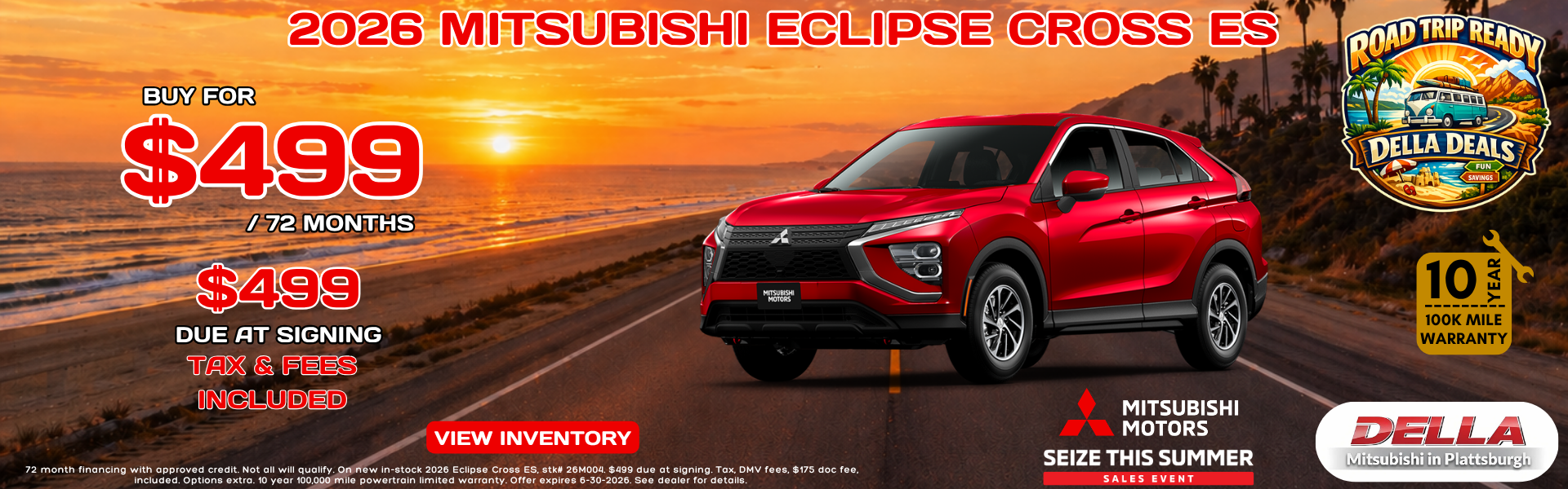 2026 Mitsubishi Eclipse Cross for sale