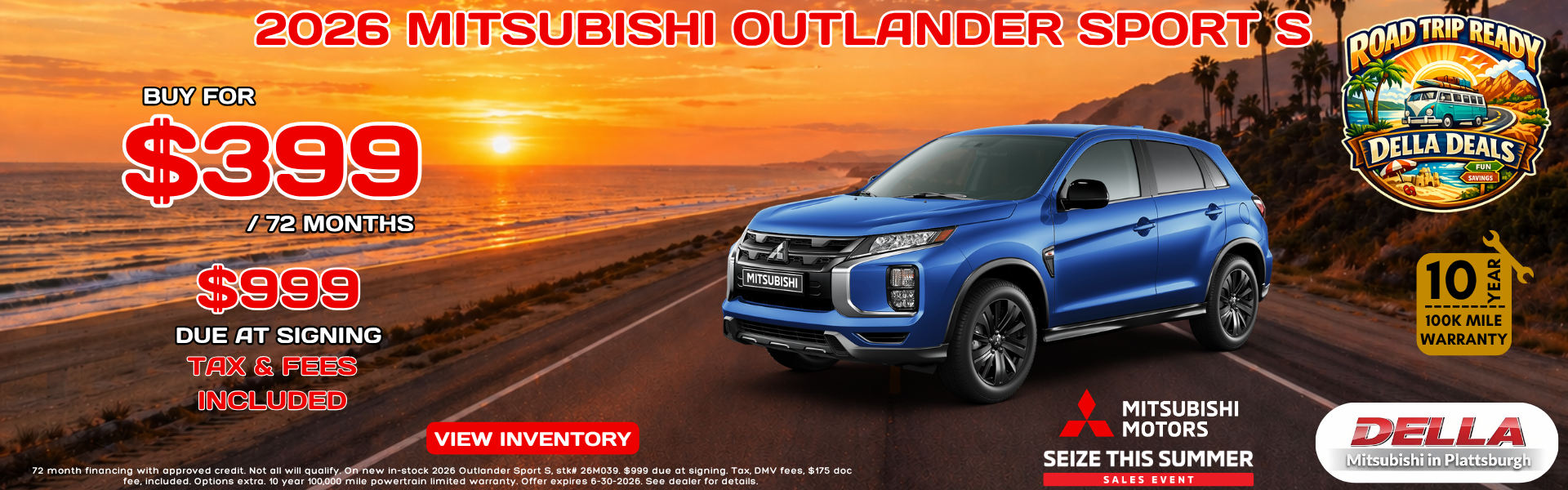 2026 Mitsubishi Outlander Sport for sale
