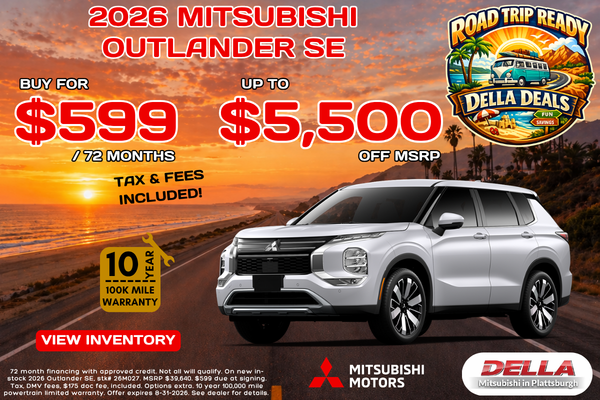 2026 Mitsubishi Outlander for sale in Plattsburgh