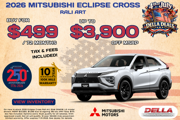 2026 Mitsubishi Eclipse Cross for sale