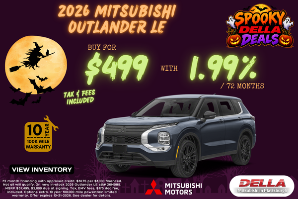 2026 Mitsubishi Outlander for sale in Plattsburgh