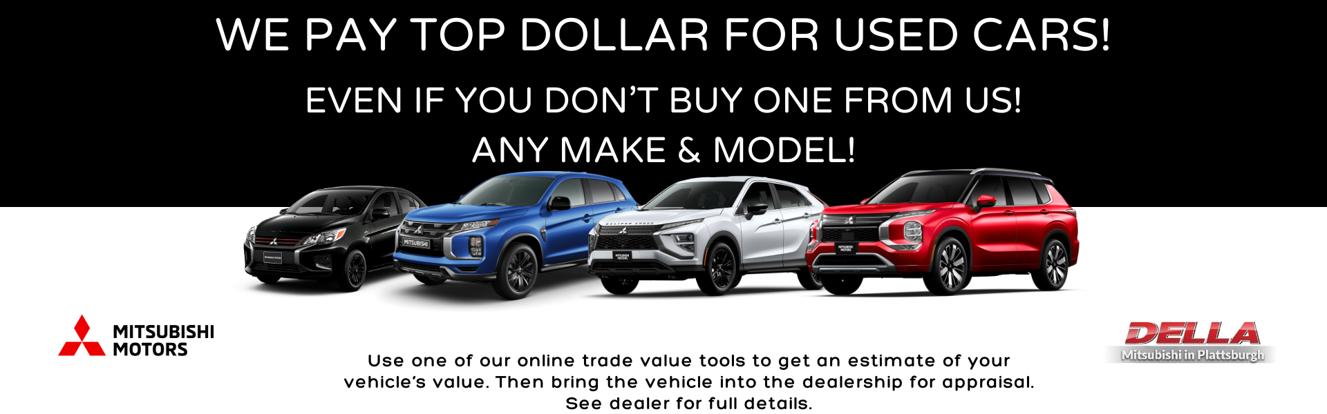 DELLA Mitsubishi Buys Used Cars