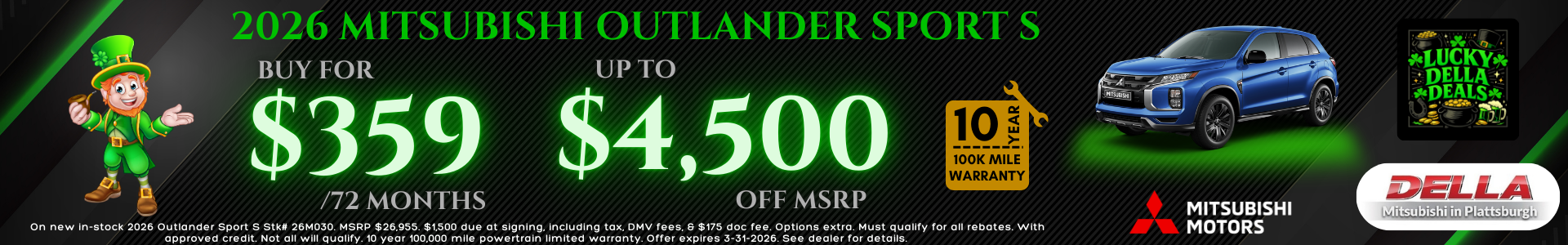 New Mitsubishi Outlander Sport for sale